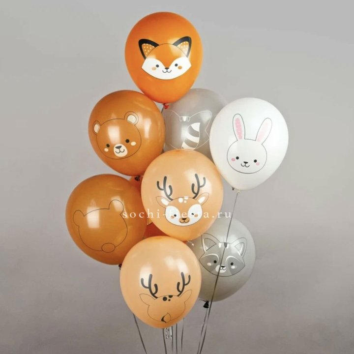 Воздушный шар "Животные" в Череповеце