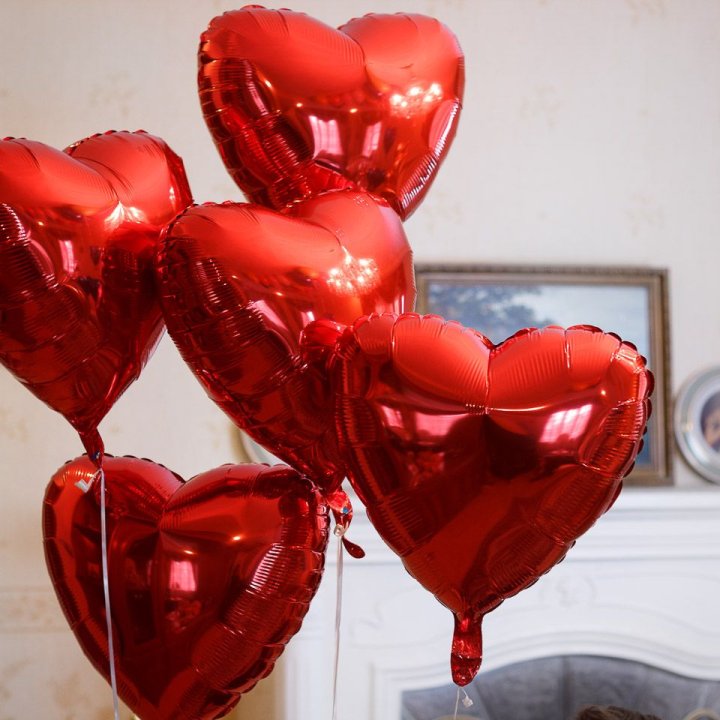 Фольгированный шар "Сердце" в Череповеце
