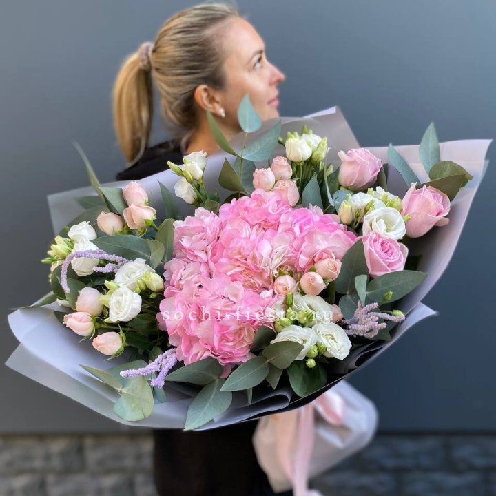 Дизайнерский букет "Кристал" в Череповеце