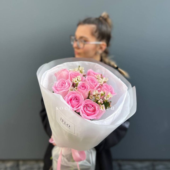 Букет розовых роз  в Череповеце