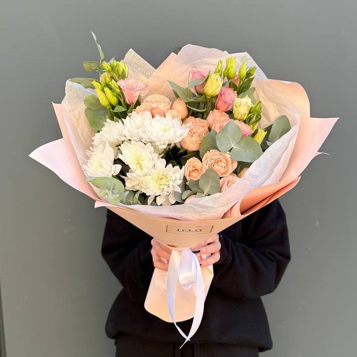 Букет "Персиковая нежность" в Череповеце