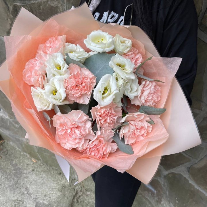  Букет диантусов "Пич" в Череповеце