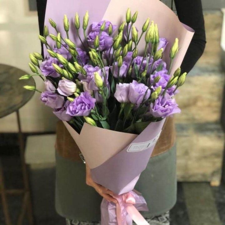 Букет эустом "Лило" в Череповеце