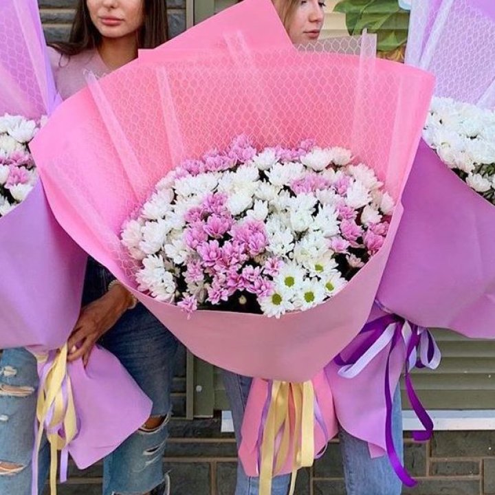 Букет хризантем №3 в Череповеце