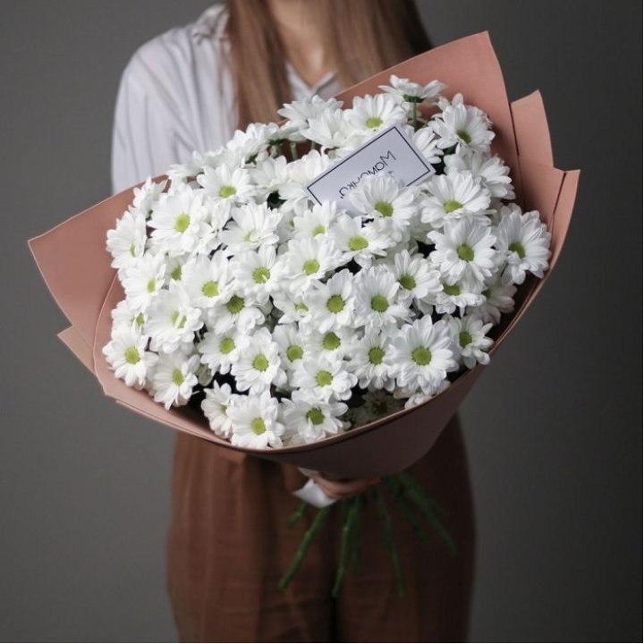 Хризантемы в крафте в Череповеце