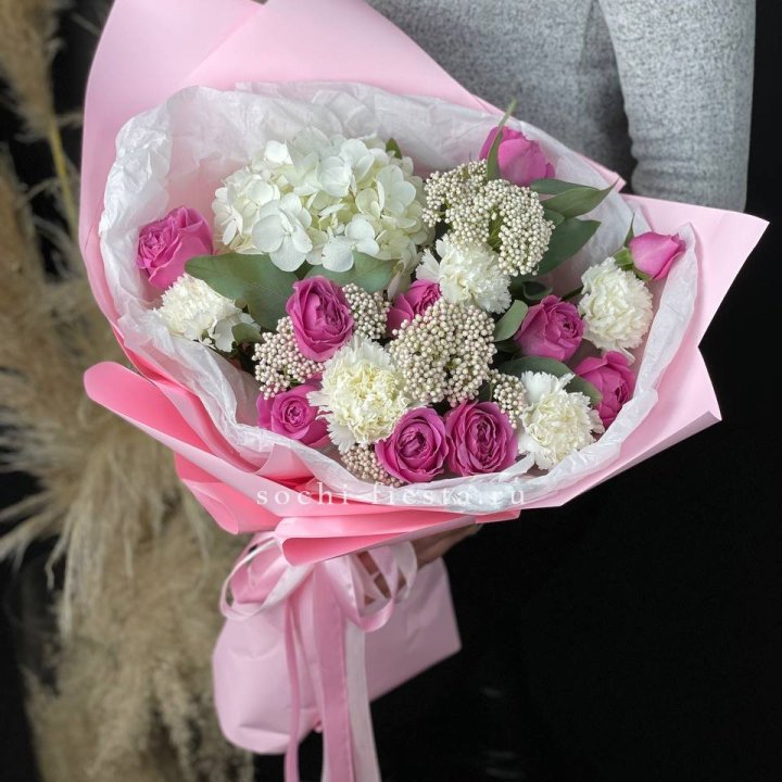 Букет с мисти бабблс №1 в Череповеце