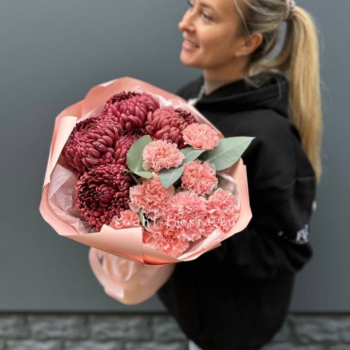 Дуо диантусы и бигуди в Череповеце