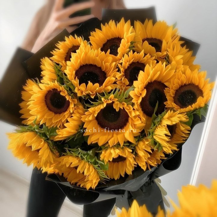 Букет подсолнухов "Гига" в Череповеце