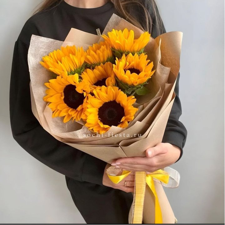 Букет из подсолнухов в Череповеце