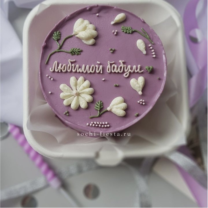 Бенто-торт "Любимой бабуле" в Череповеце