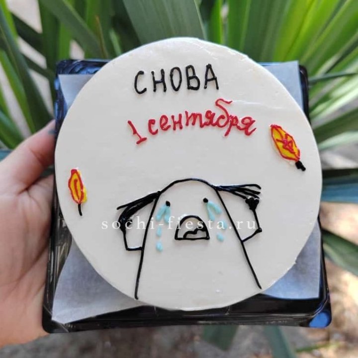 Бенто-торт "Не опять, а снова..." в Череповеце