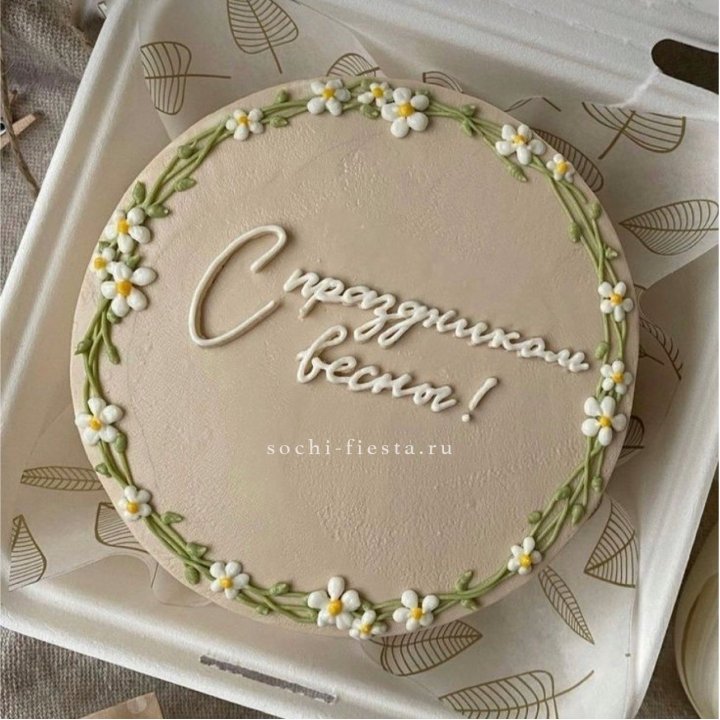 Бенто-торт "C праздником весны!"  в Череповеце