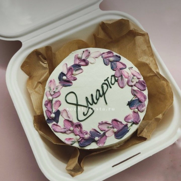 Бенто-торт "8 марта цветы"  в Череповеце