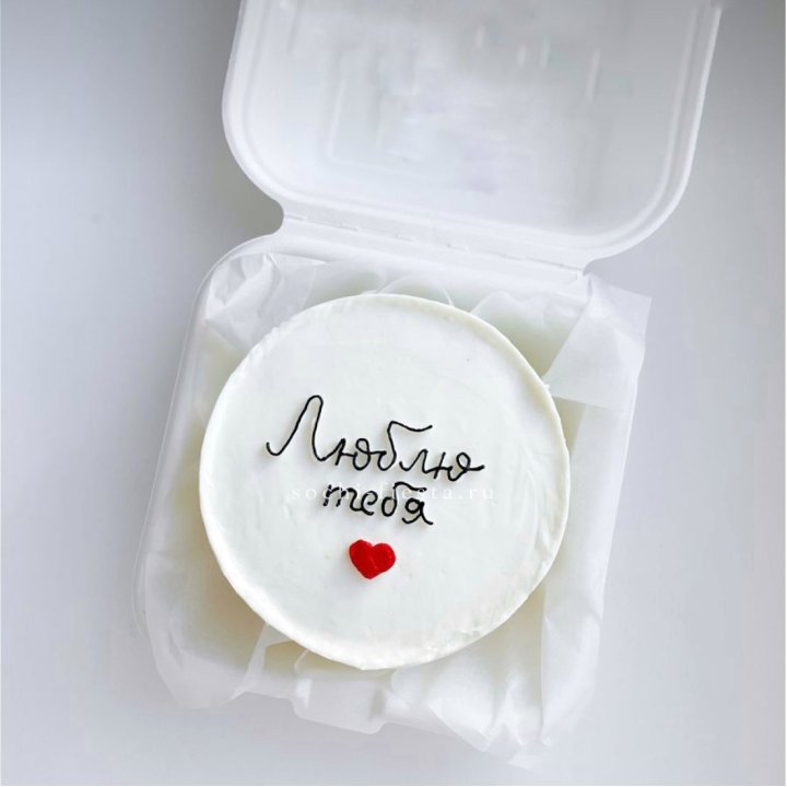 Бенто-торт "Люблю Тебя"  в Череповеце