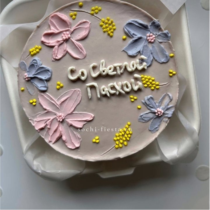 Бенто-торт "Светлой Пасхи" 3 в Череповеце