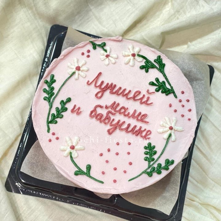 Бенто-торт "Лучшей маме и бабушке"  в Череповеце