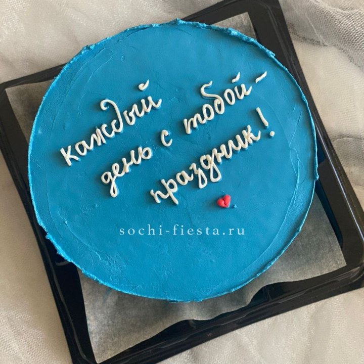 Бенто-торт "Каждый день с тобой праздник"  в Череповеце