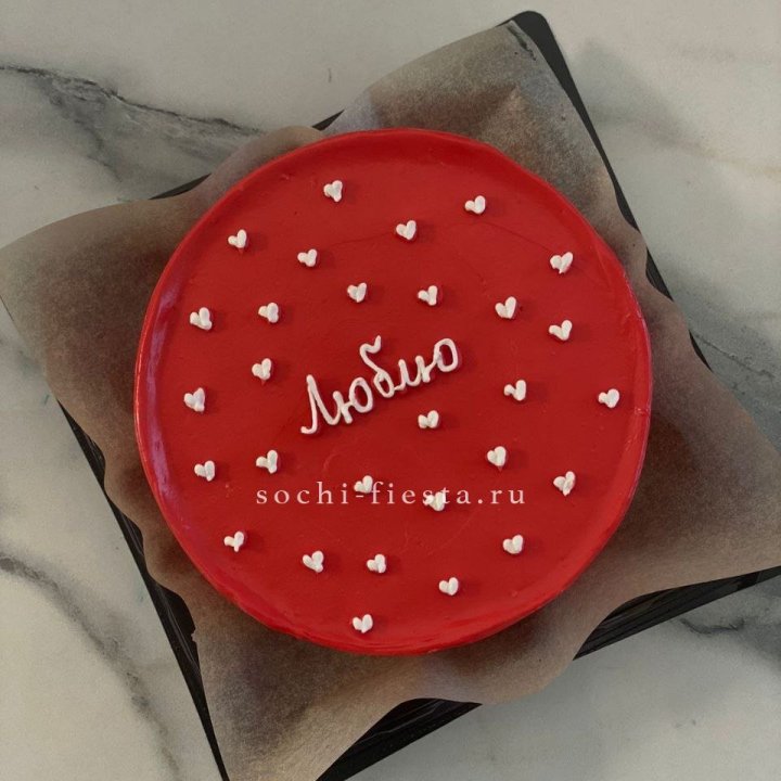 Бенто-торт "Люблю" в Череповеце