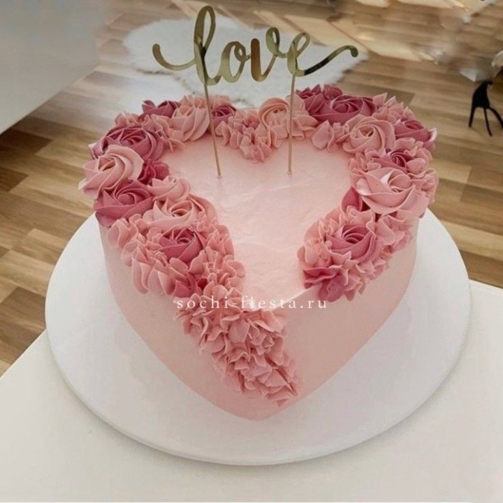 Торт "Сердце" 10 в Череповеце