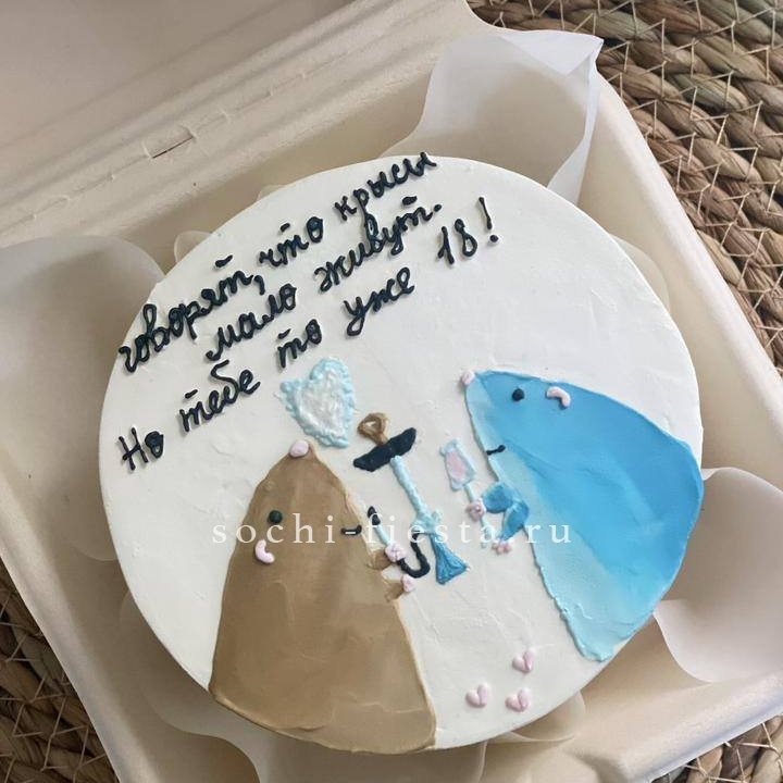 Бенто-торт "Крысы"  в Череповеце