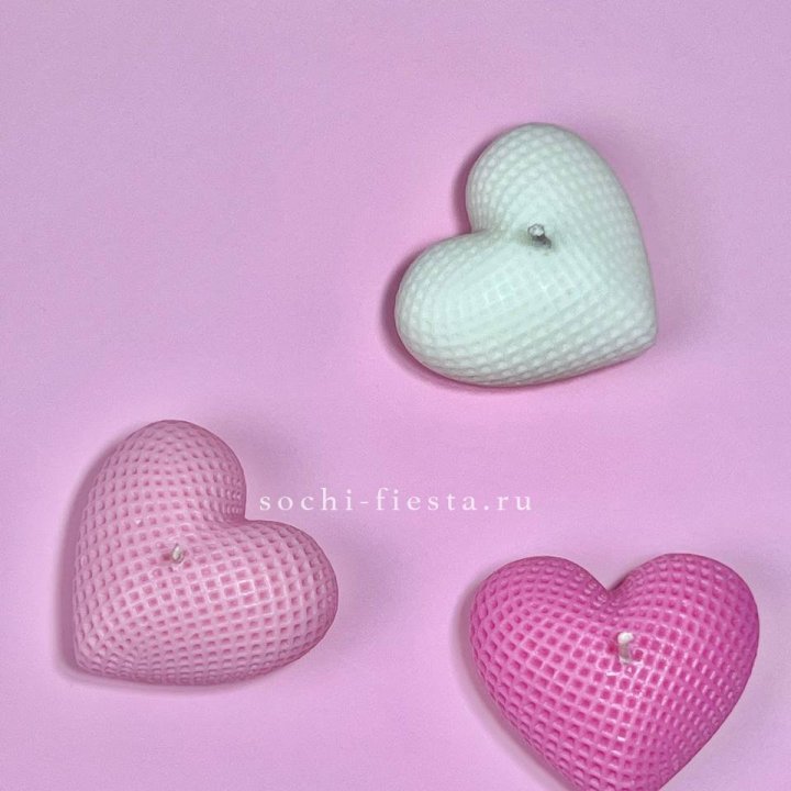 Набор свеч сердец в Череповеце