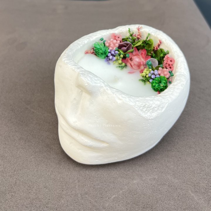 Свеча ароматическая в гипсе  в Череповеце