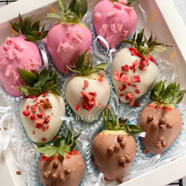 Клубника в шоколаде 9 ягод в Череповеце