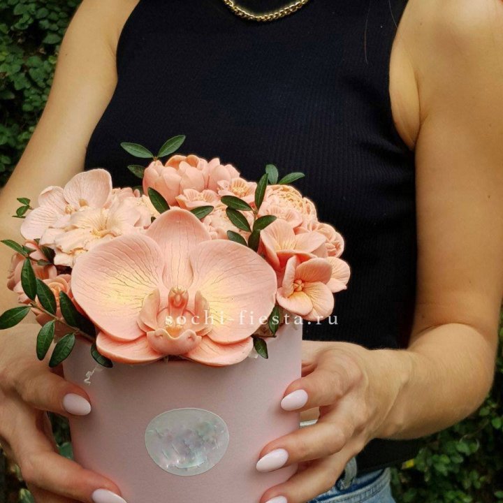 Шоколадный букет Орхидей в Череповеце