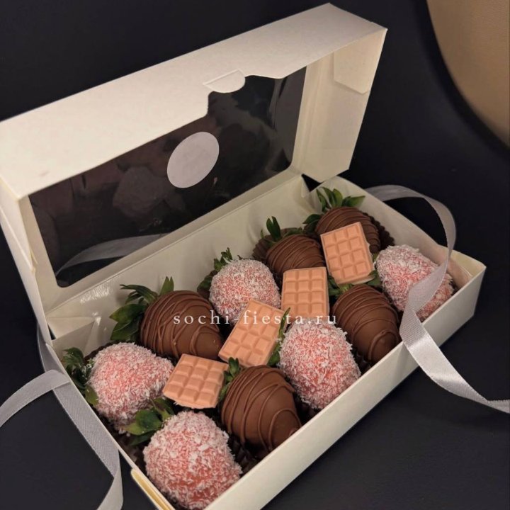 Клубника в шоколаде 10 ягод №2 в Череповеце