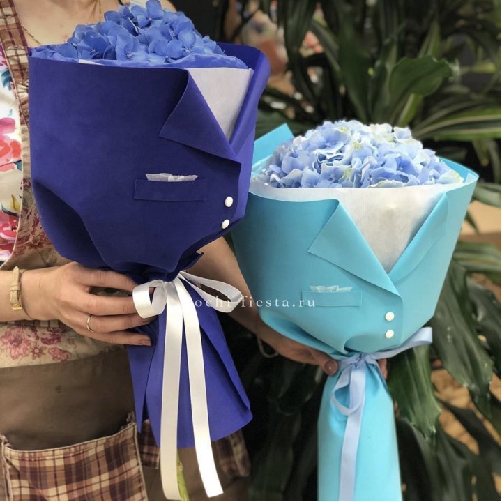 Букет с гортензией с пиджаком в Череповеце