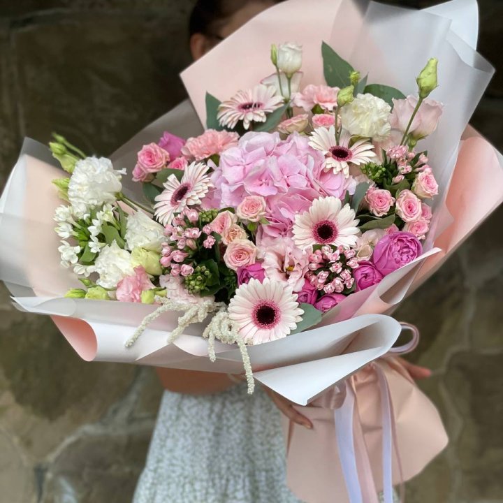 Авторский букет Пич в Череповеце