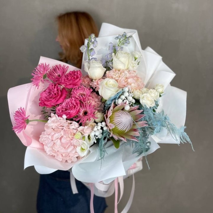 Дизайнерский букет "Фантастик" в Череповеце