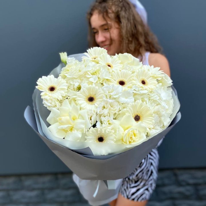  Букет "Вайт люксур" в Череповеце