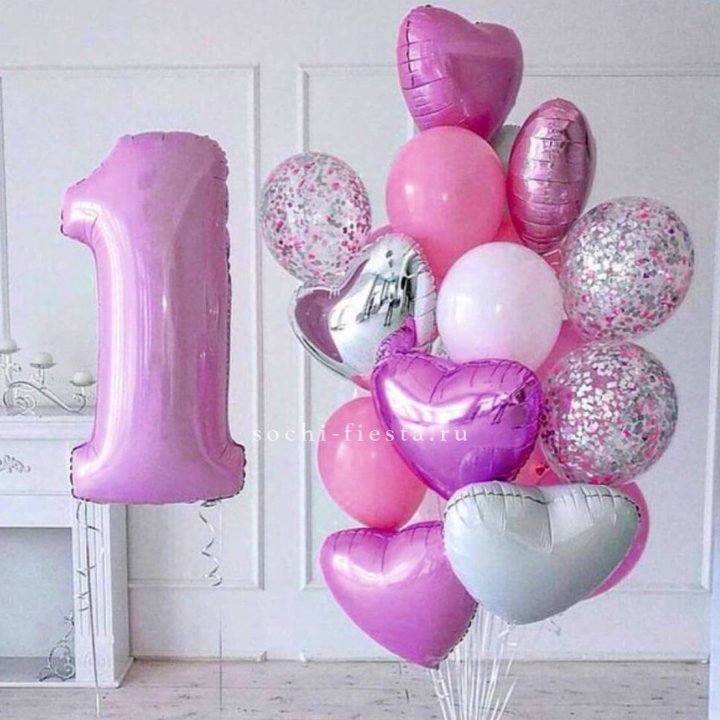Набор шаров "С днем рождения" в Череповеце