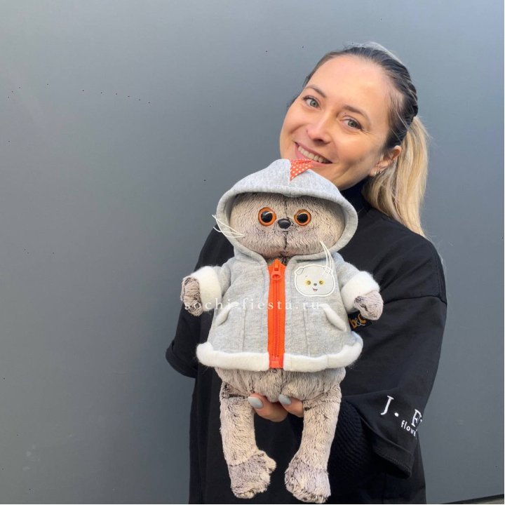 Кот Басик в толстовке в Череповеце