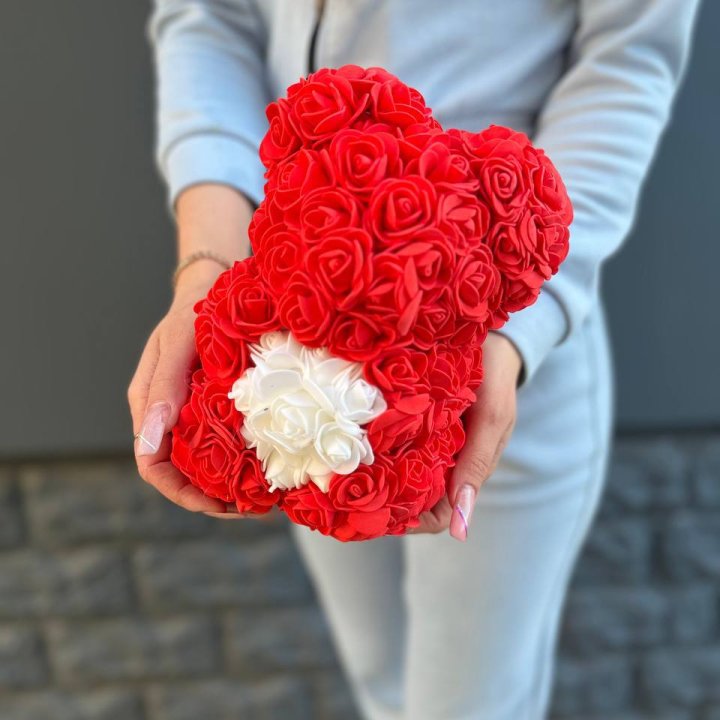 Медведь с белым сердцем в Череповеце