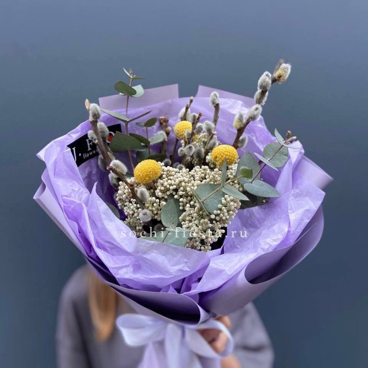 Букет с Вербой №1 в Череповеце