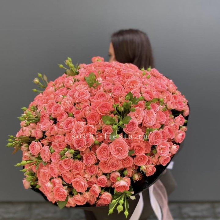 101 кустовая роза Барбадос в Череповеце