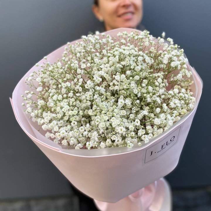 11 белых гипсофил в фоамиране в Череповеце