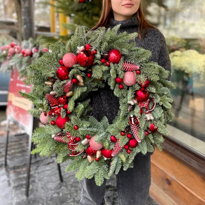 Рождественский венок  в Череповеце
