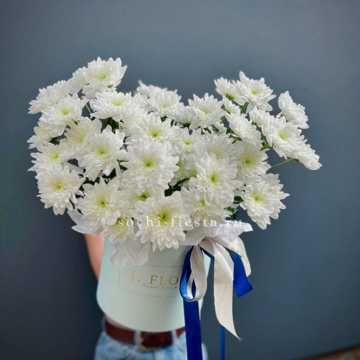 Коробка с хризантемами №3 в Череповеце