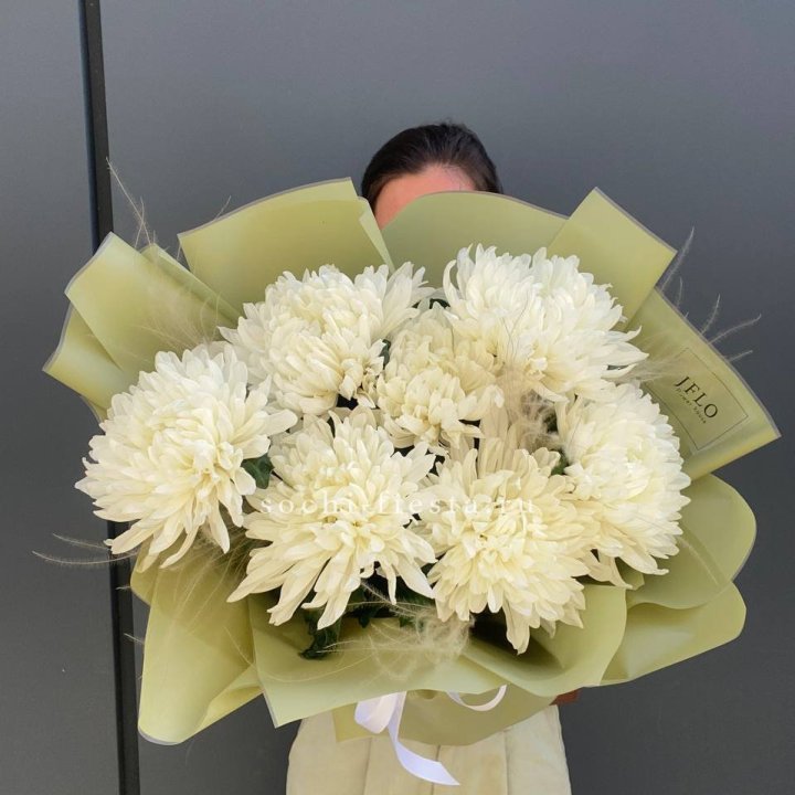 Букет одноголовых хризантем  в Череповеце