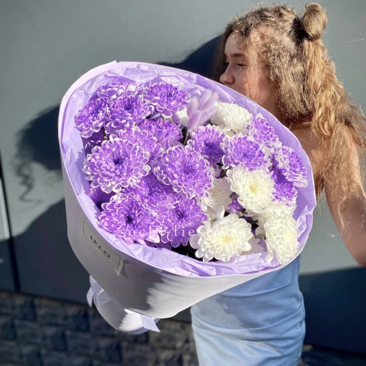  Букет хризантем "Сирена" в Череповеце