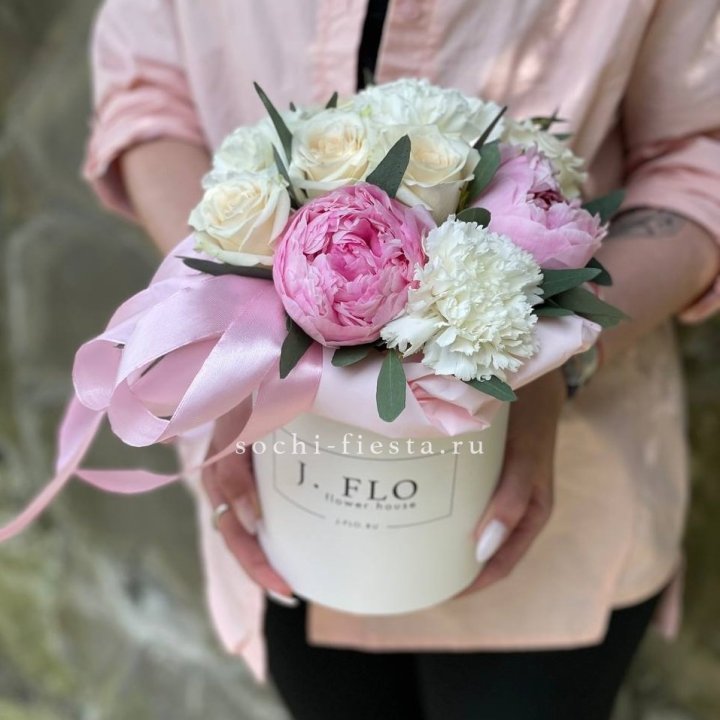 Цветочный бокс мини №2 в Череповеце