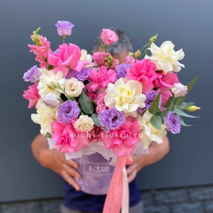 Цветочный бокс "Сиона" в Череповеце