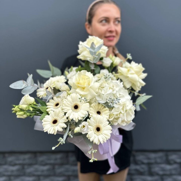 Цветочный бокс "Лавандовый сон" в Череповеце