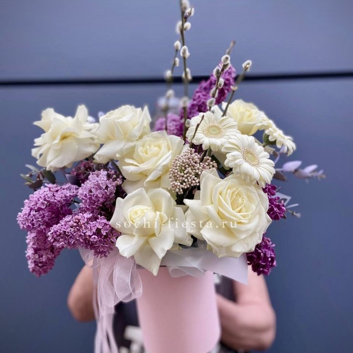 Цветочный бокс "Светлое Воскресенье" в Череповеце