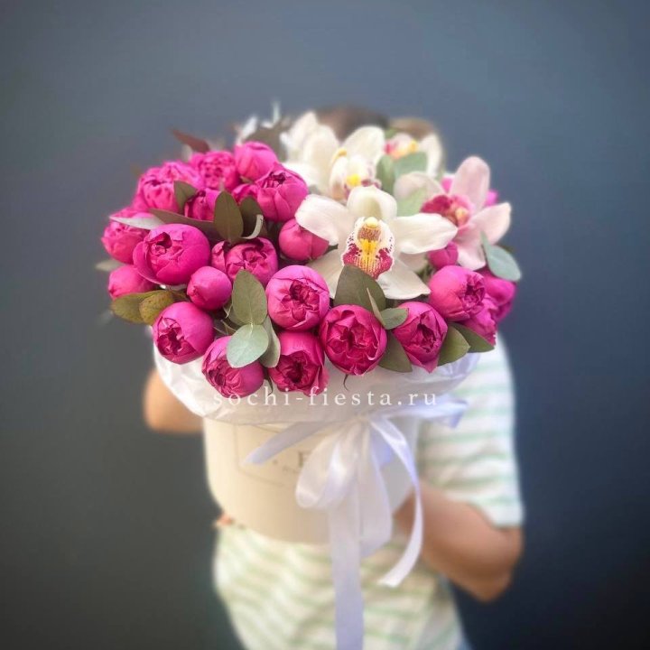 Бокс дуо мисти и орхидеи в Череповеце