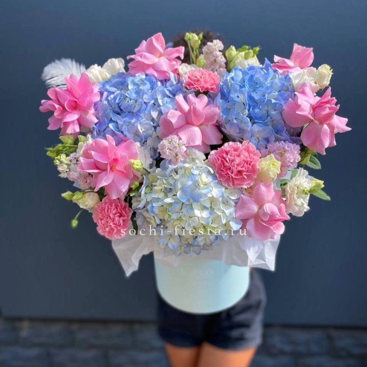 Коробка с цветами "Лемия" в Череповеце