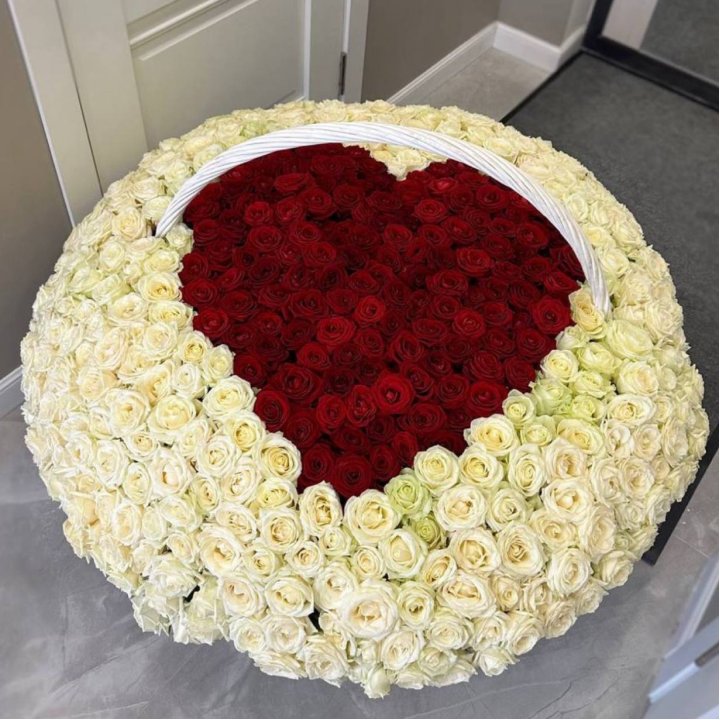 501 роза сердце в Череповеце